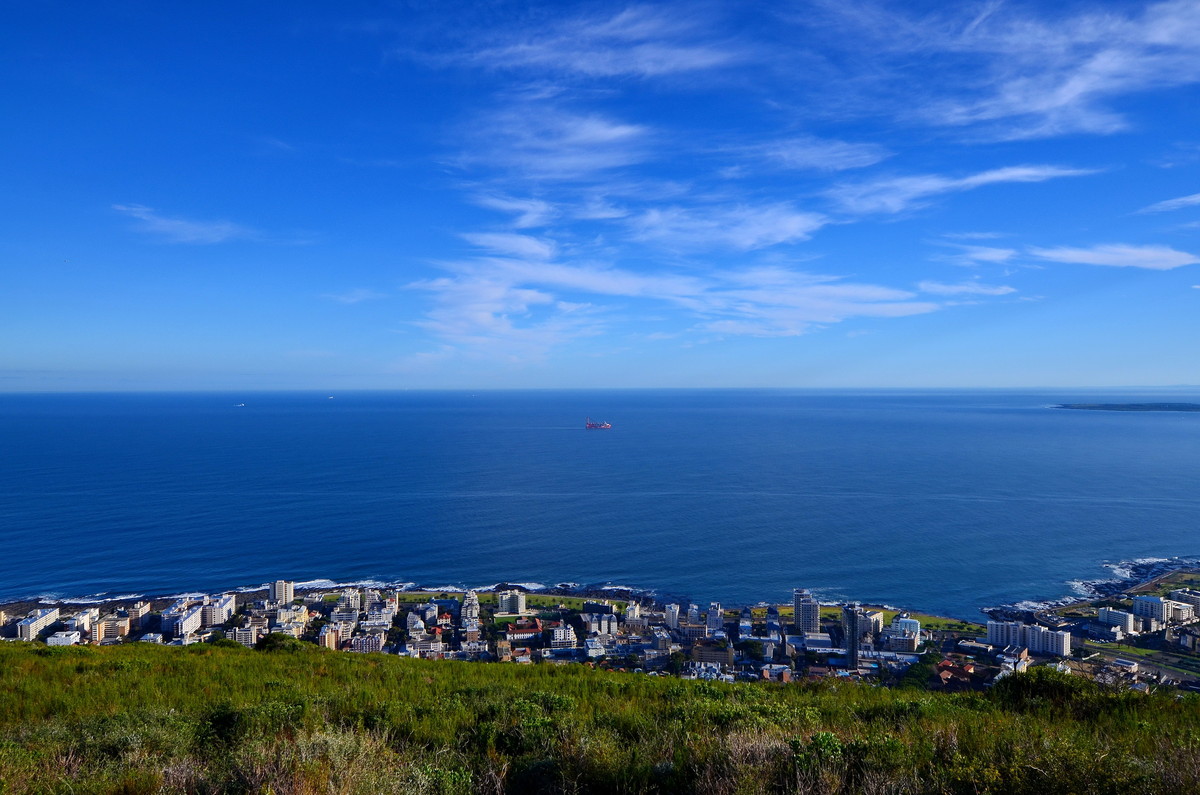 =蓝天之下的开普敦=