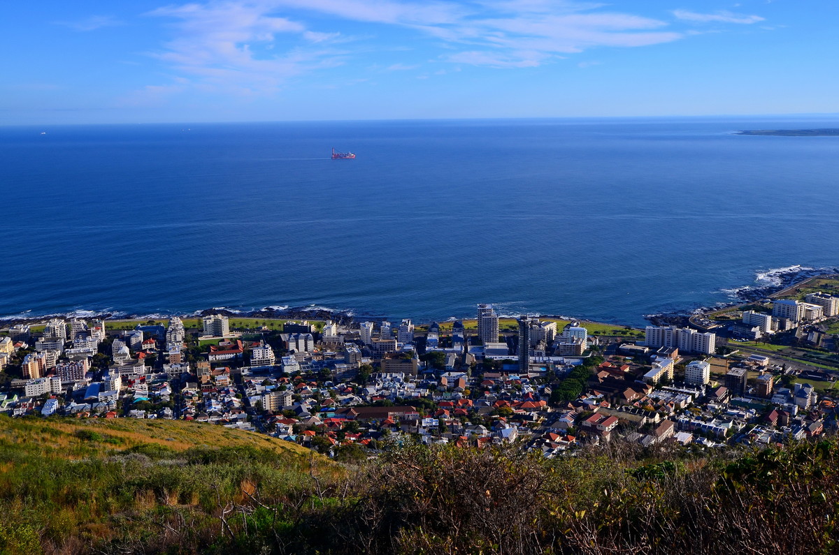 =蓝天之下的开普敦=