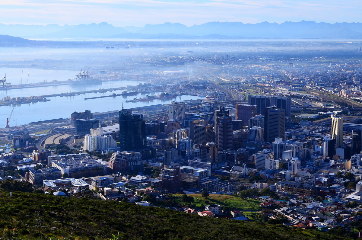 =蓝天之下的开普敦=