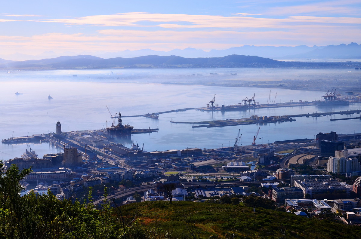 =蓝天之下的开普敦=