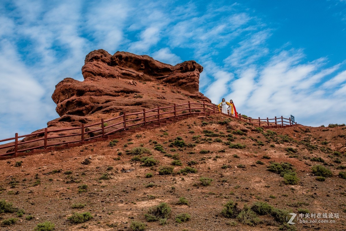 胭脂映丹霞（人像二）祁连山歌