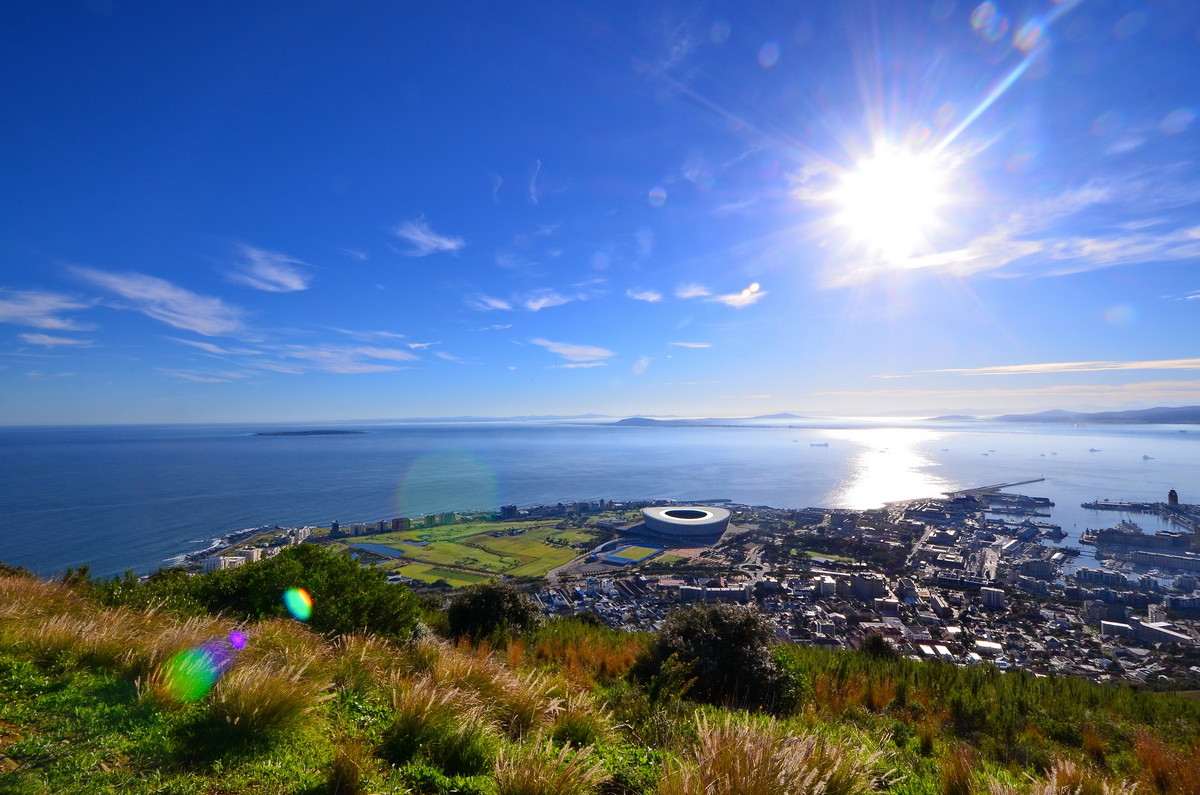 =蓝天之下的开普敦=