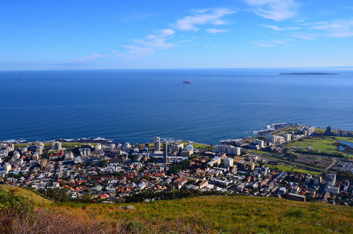 =蓝天之下的开普敦=