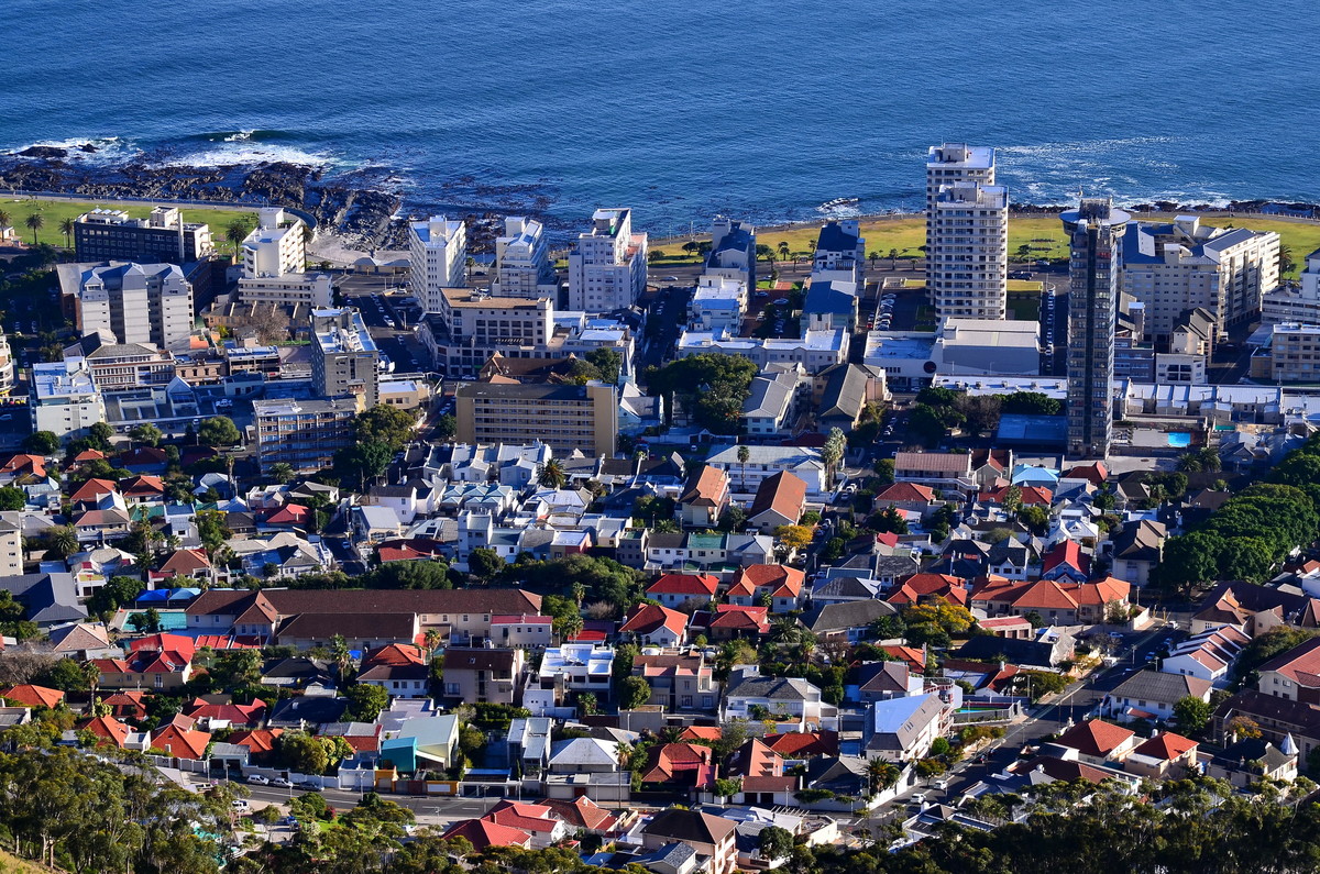 =蓝天之下的开普敦=