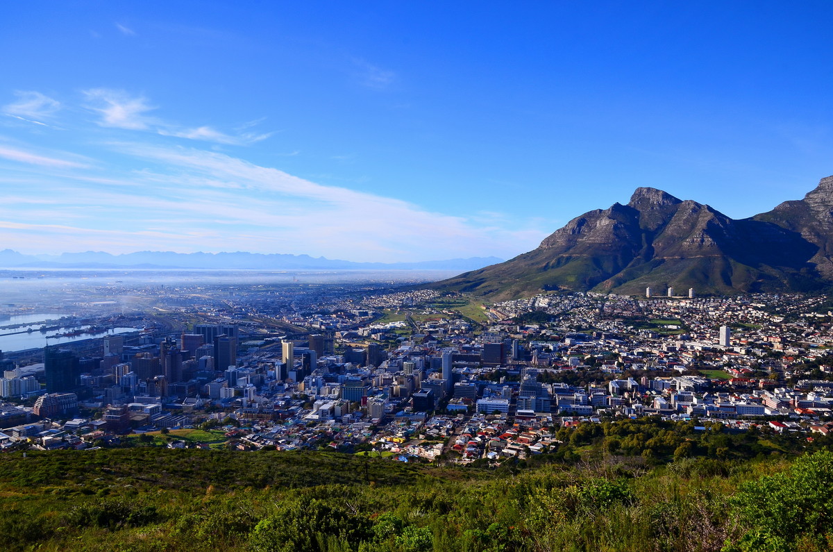 =蓝天之下的开普敦=