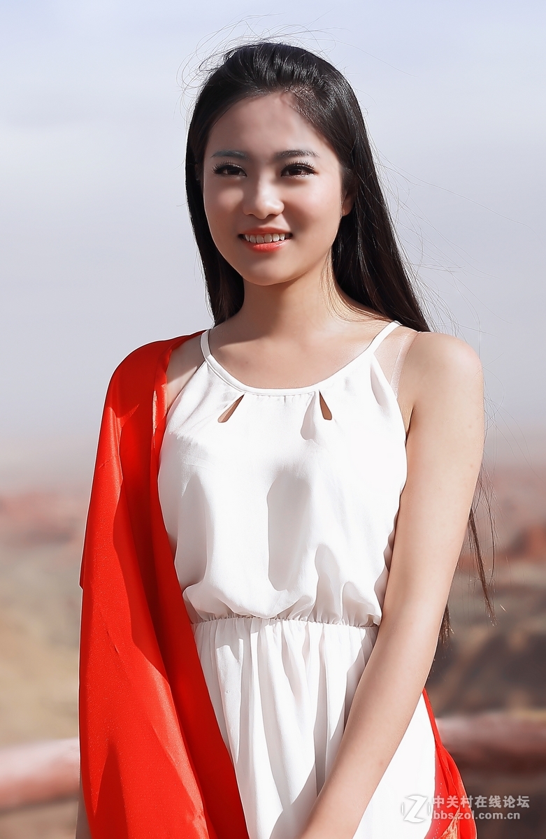 胭脂映丹霞（人像二）祁连山歌