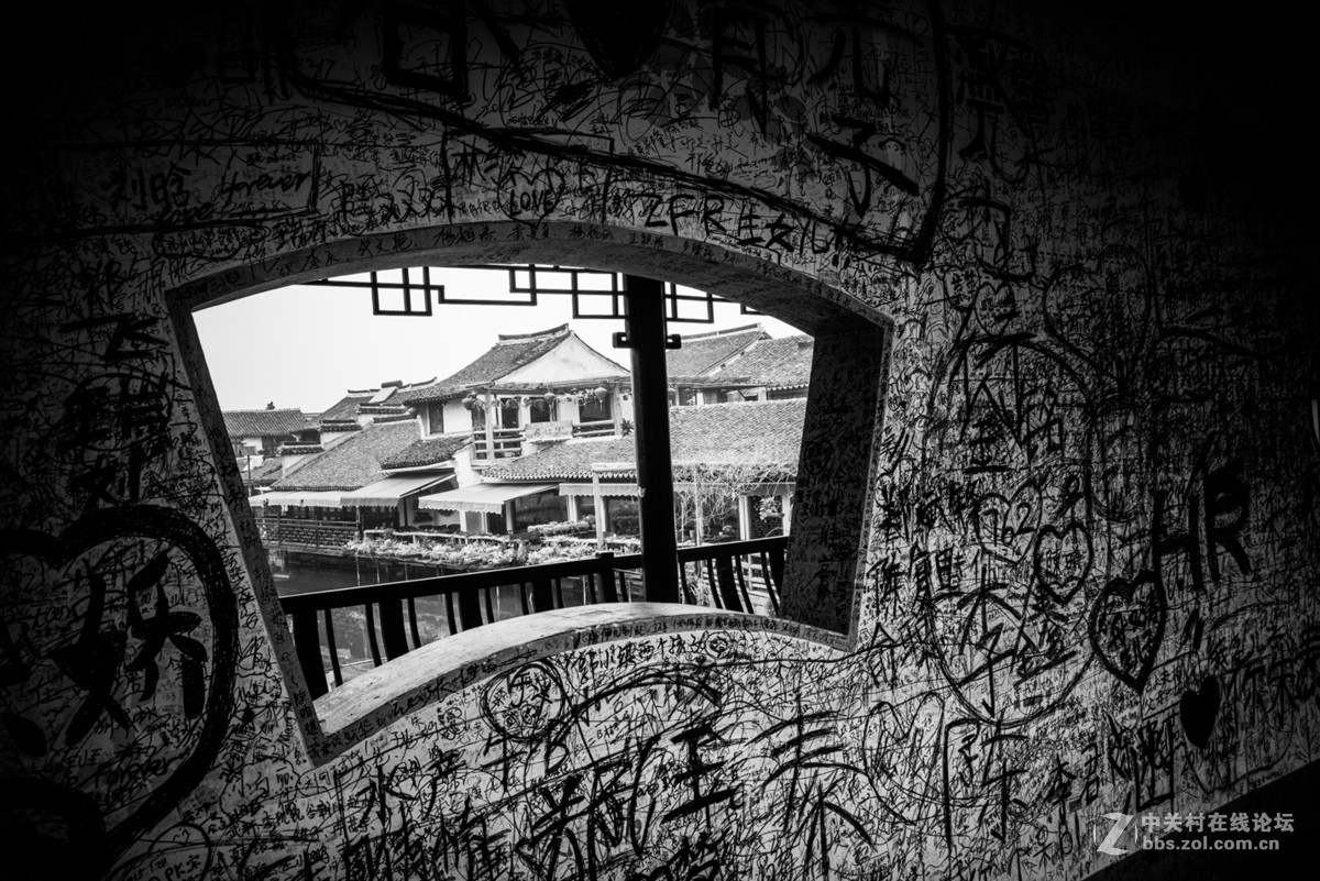 森山大道风格黑白西塘