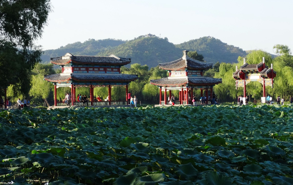 避暑山庄乾隆三十六景第八景水心榭