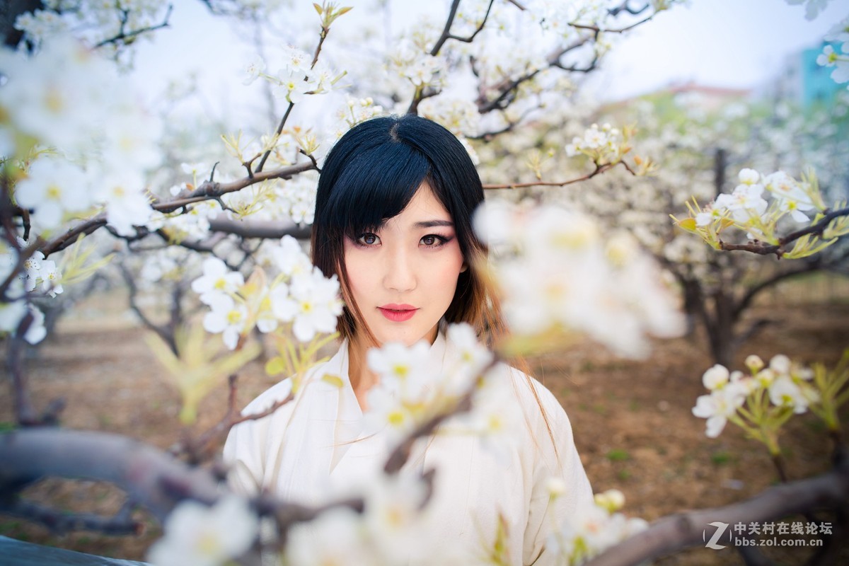 【半路映像】梨园香雪   --5d3＋适马35mm 1.4人像