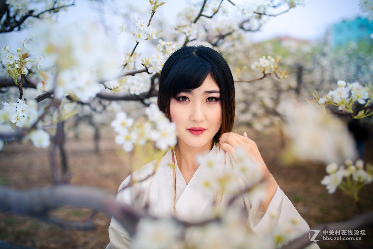 【半路映像】梨园香雪   --5d3＋适马35mm 1.4人像