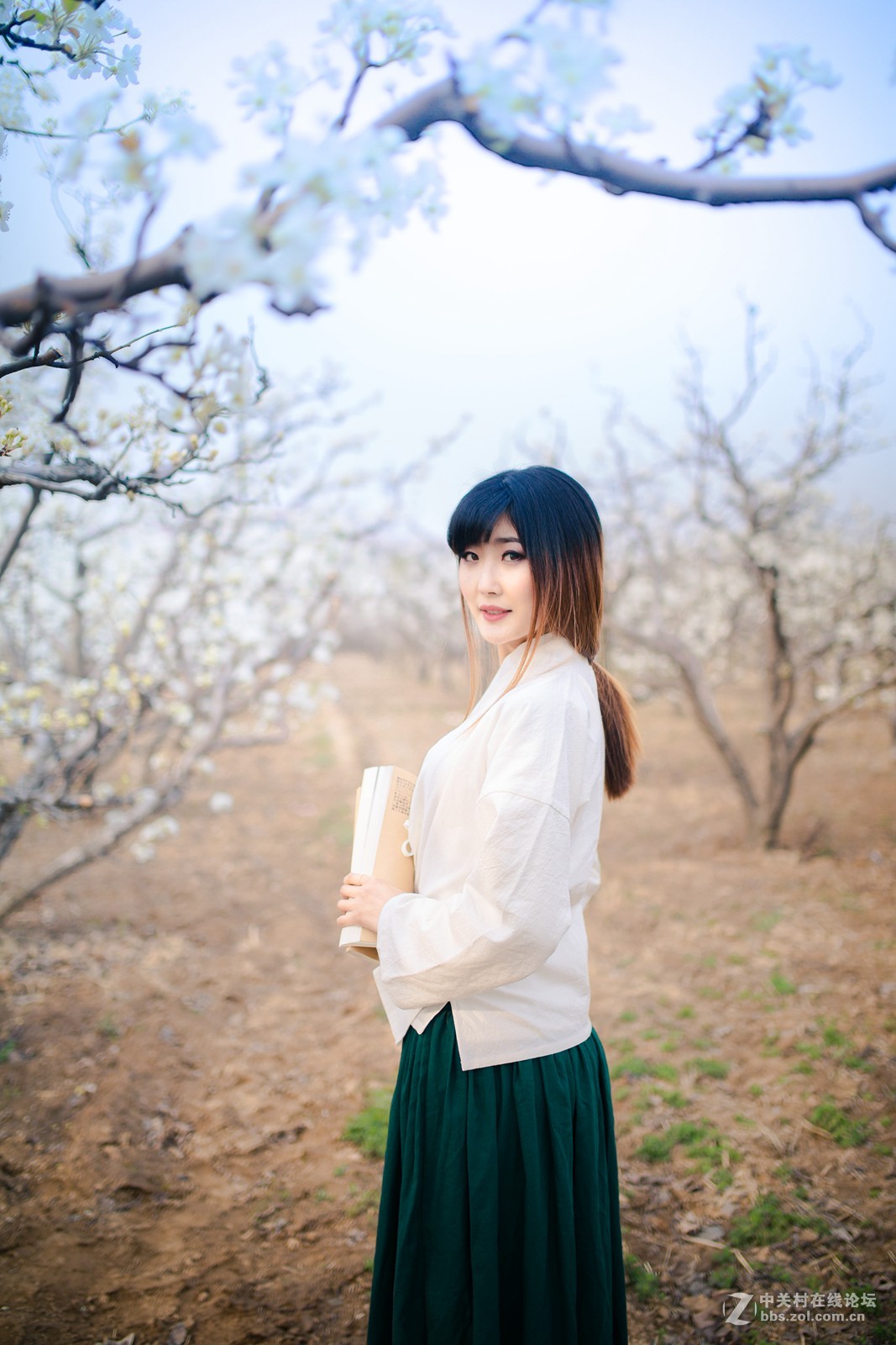 【半路映像】梨园香雪   --5d3＋适马35mm 1.4人像