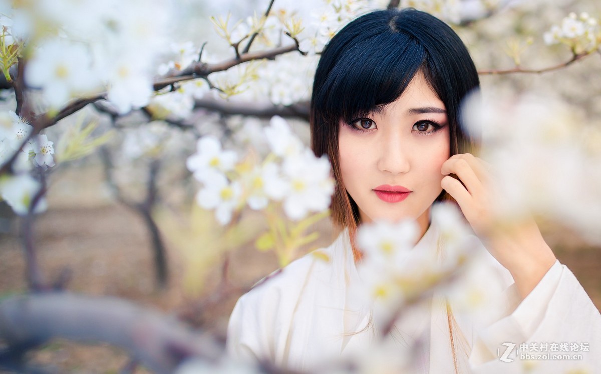 【半路】梨园香雪   5d3＋ 适马35人像