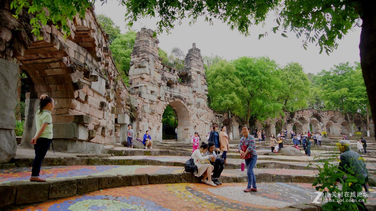美丽的四川美院校园
