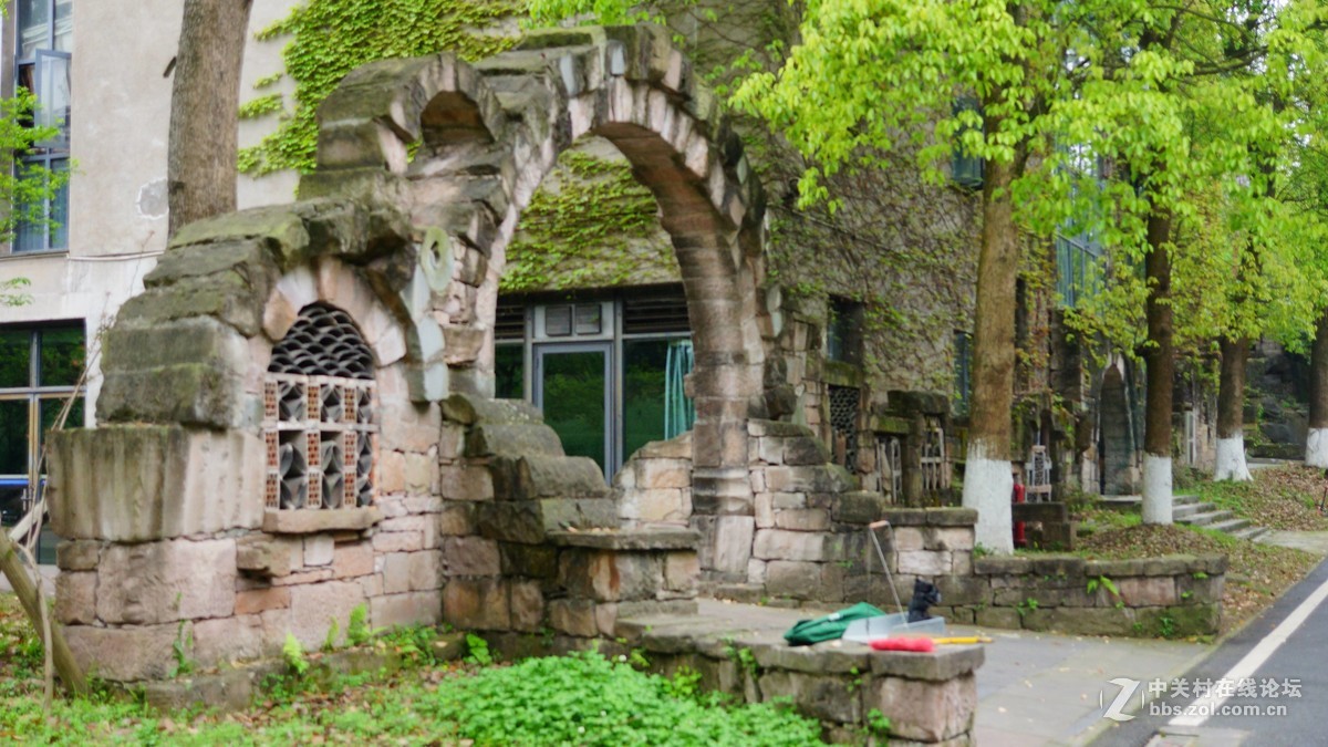 美丽的四川美院校园