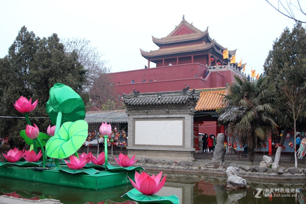 春節期間遊開封龍亭公園5