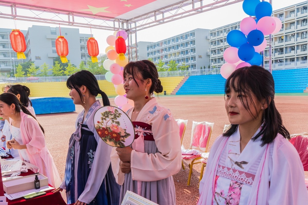 大外第五届国际文化节各国留学生展台（四）