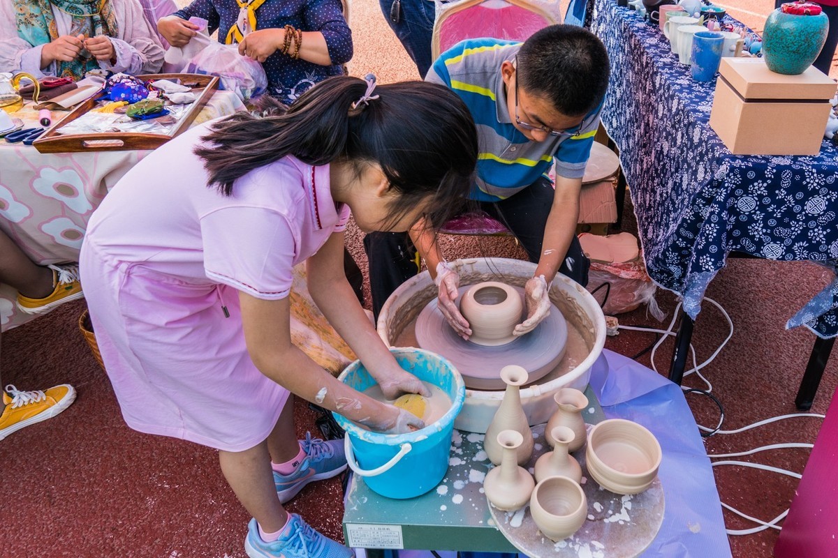 大外第五届国际文化节各国留学生展台（四）