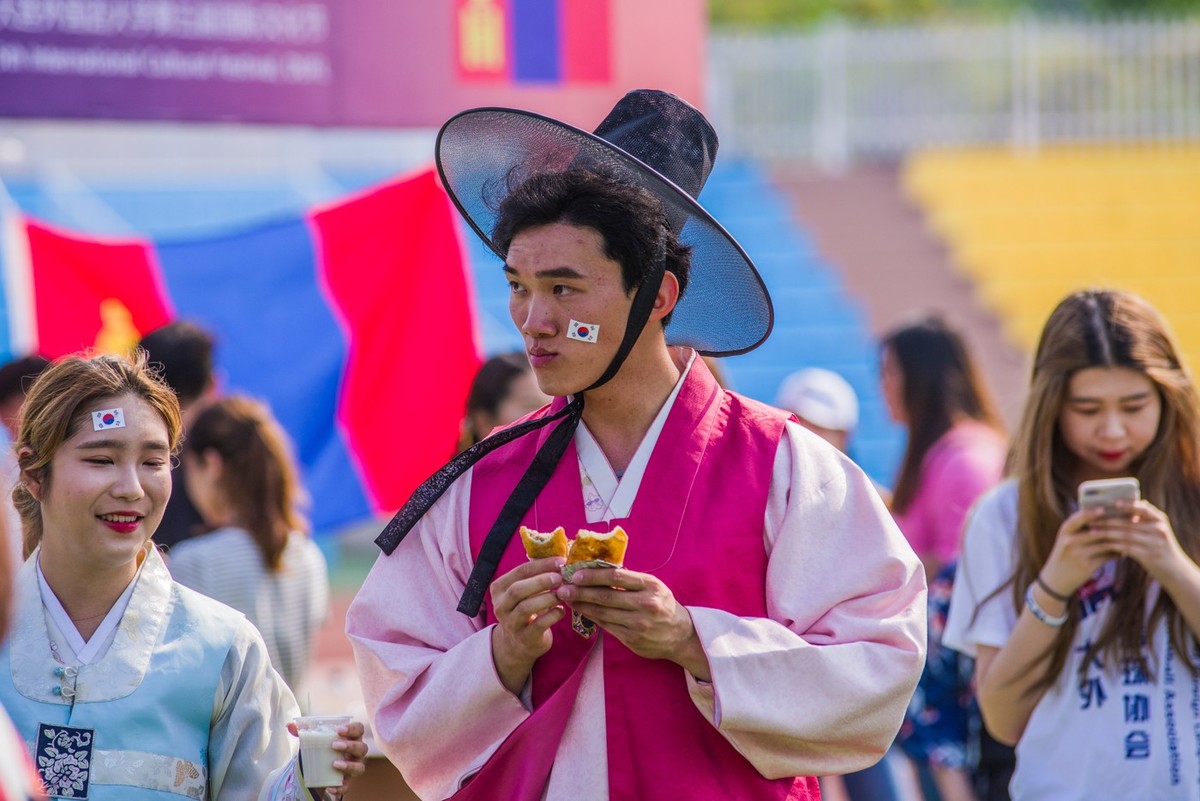大外第五届国际文化节各国留学生展台（四）