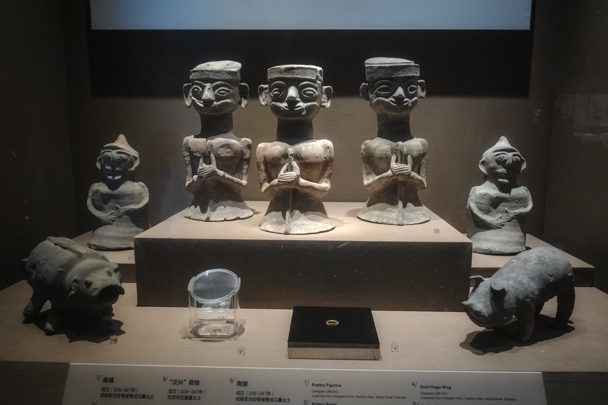 成都博物馆部分馆藏