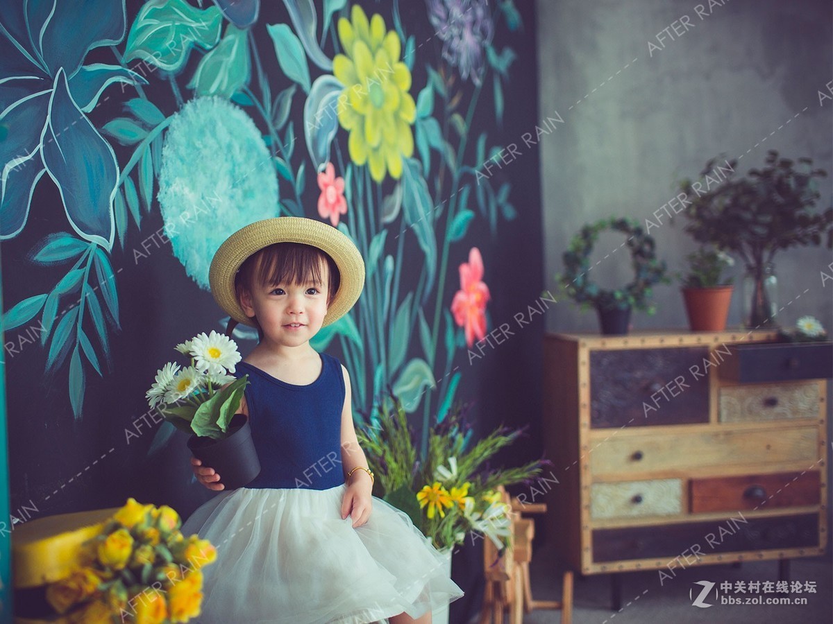 上海After Rain高端儿童摄影（Flower室内拍摄）