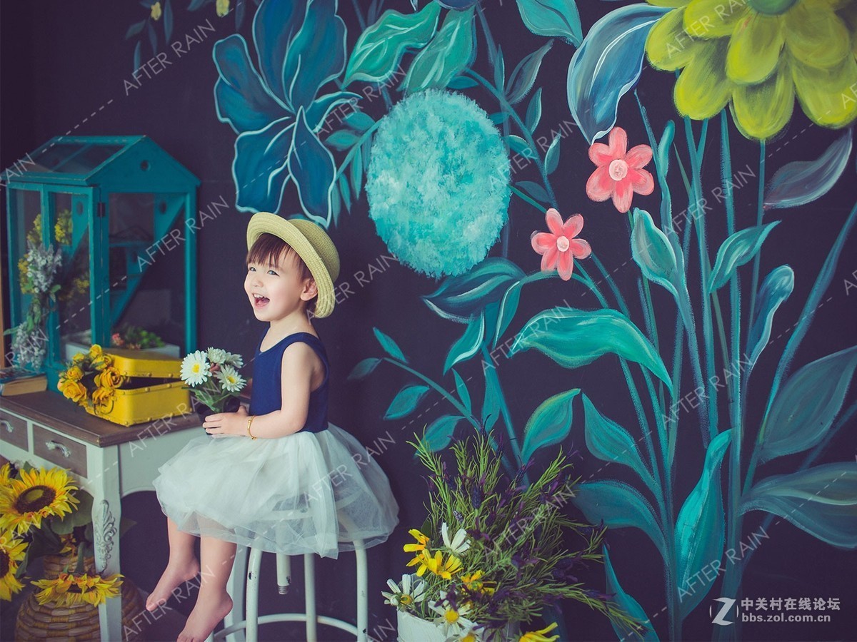 上海After Rain高端儿童摄影（Flower室内拍摄）