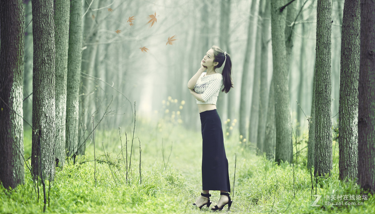 #寻找尼康镜头中最美模特#【天鹅湖美女】 （老阿推荐）