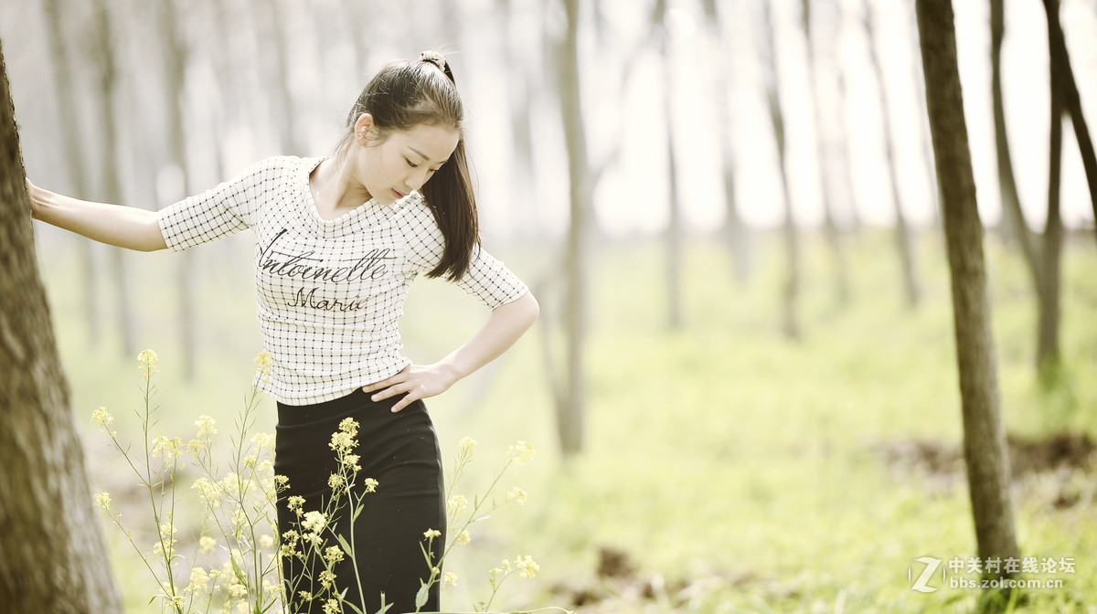 #寻找尼康镜头中最美模特#【天鹅湖美女】 （老阿推荐）