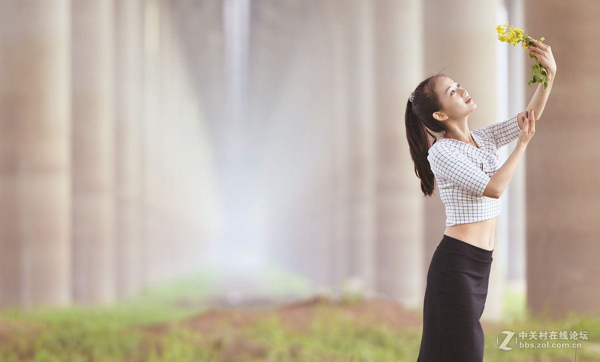 #寻找尼康镜头中最美模特#【天鹅湖美女】 （老阿推荐）