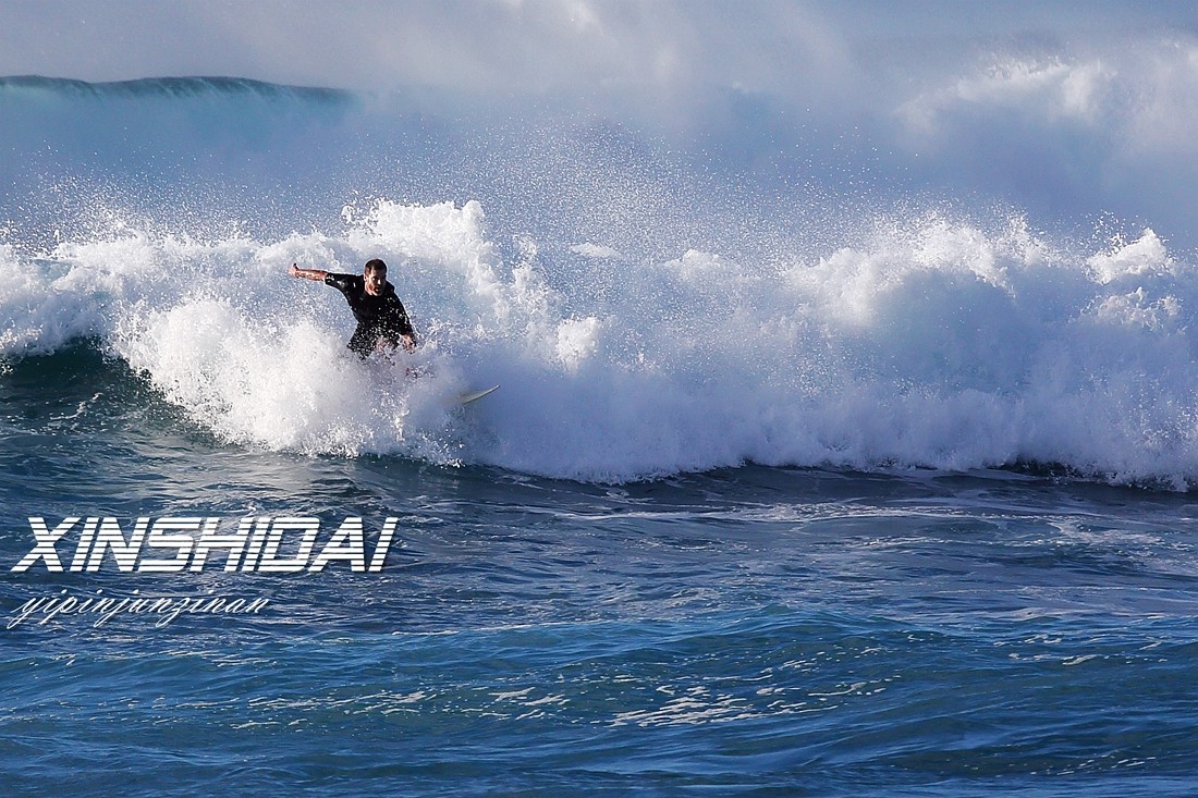 精彩一目  夏威夷冲浪运动