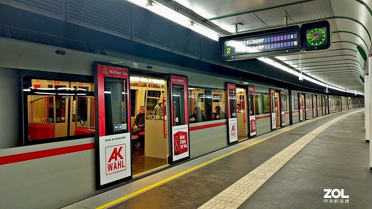 奥地利维也纳城铁随拍