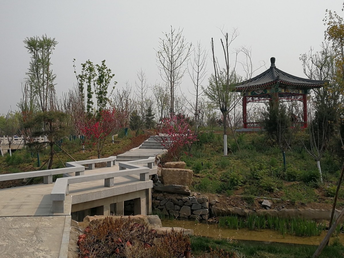 骑行邢台园博园