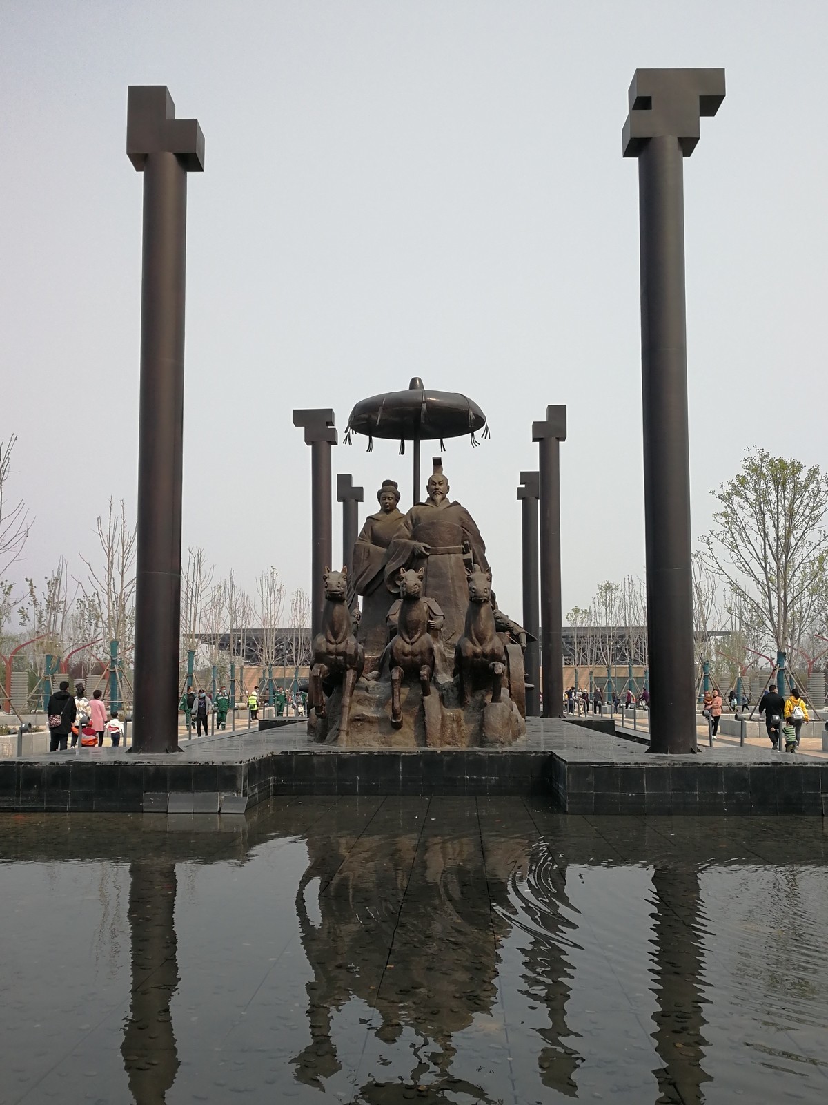 骑行邢台园博园