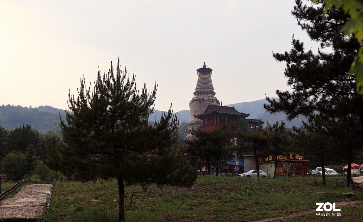 山西之旅1雨遊五臺山白塔五爺廟