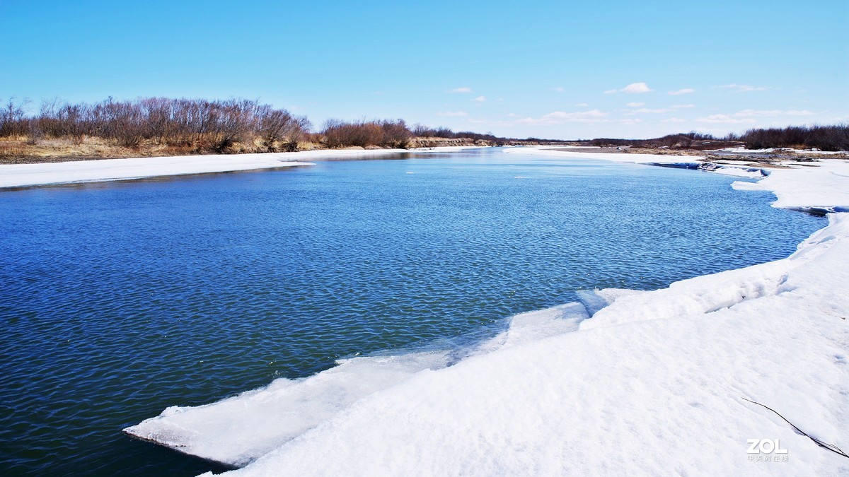 海拉尔河（冰雪正融）