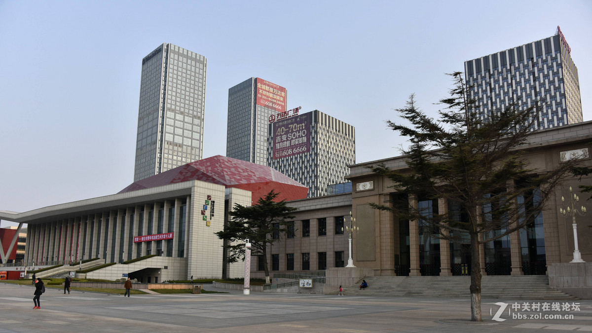 烟台文化广场&万达广场