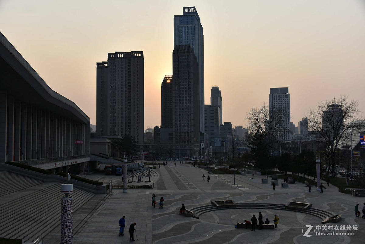 烟台文化广场&万达广场