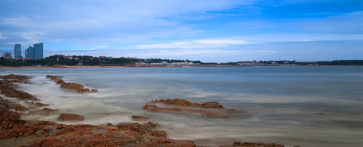 慢速练习—青岛海滨