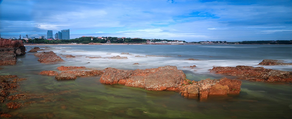 慢速练习—青岛海滨