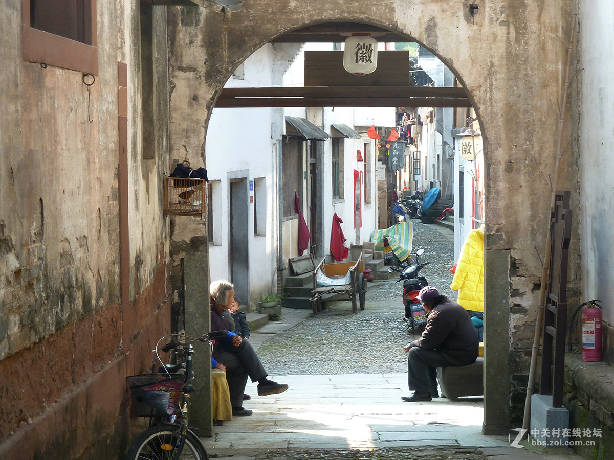 渔梁古镇和渔梁坝