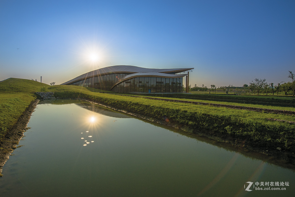 夕阳西下西太湖