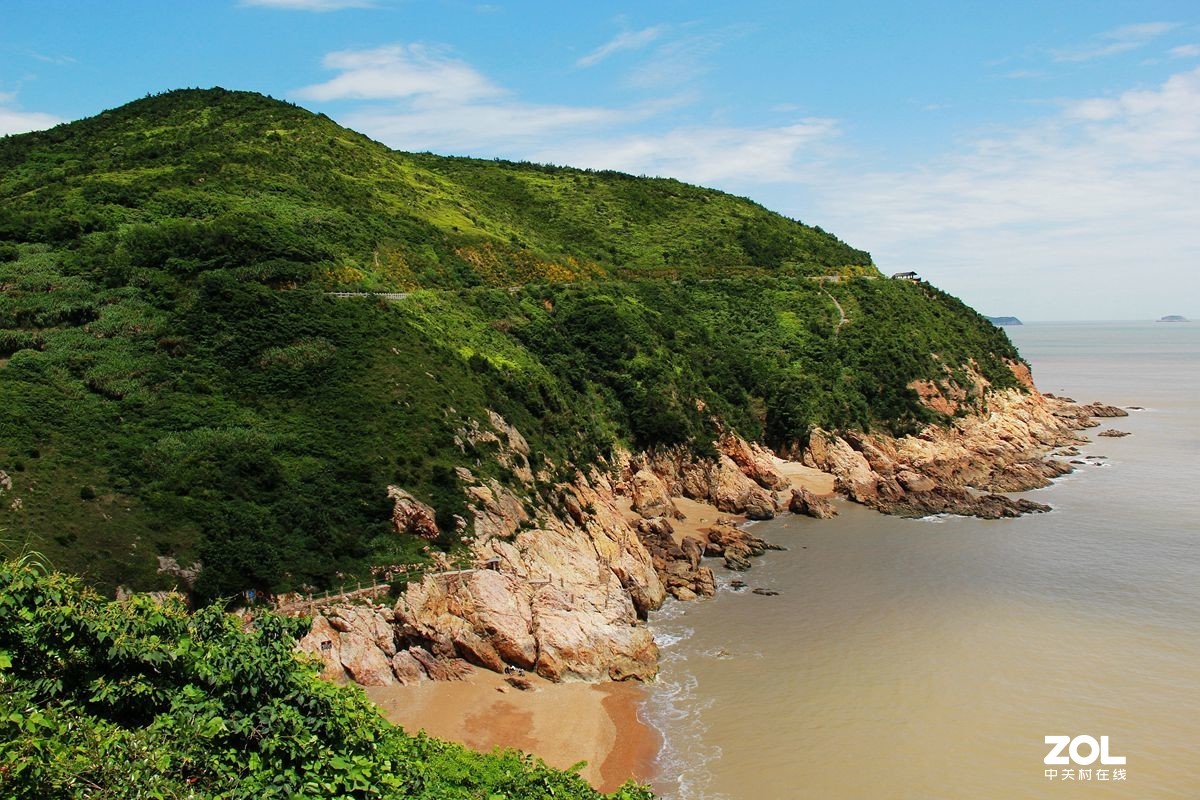 温岭滨海绿道珍珠滩图片