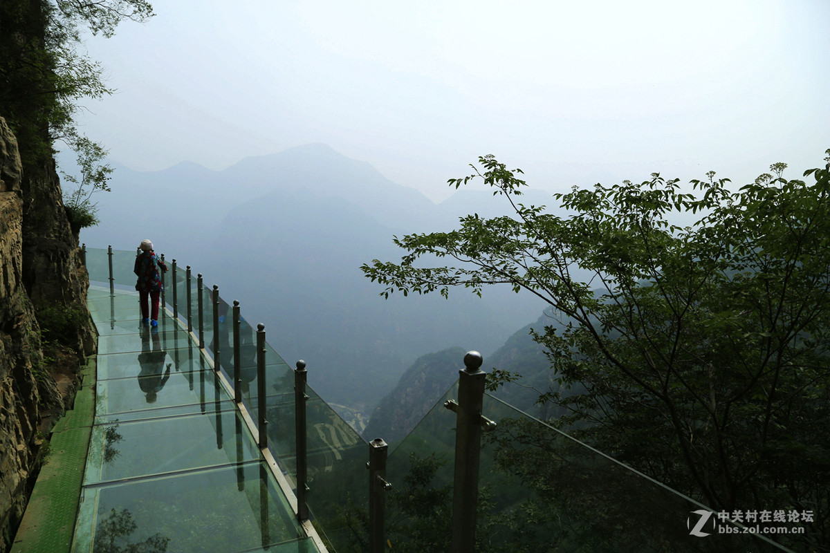 平谷天云山——玻璃栈道