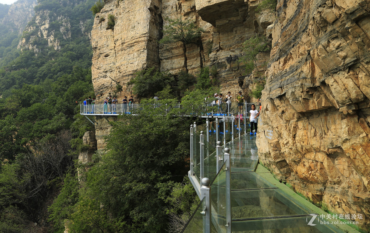 平谷天云山——玻璃栈道
