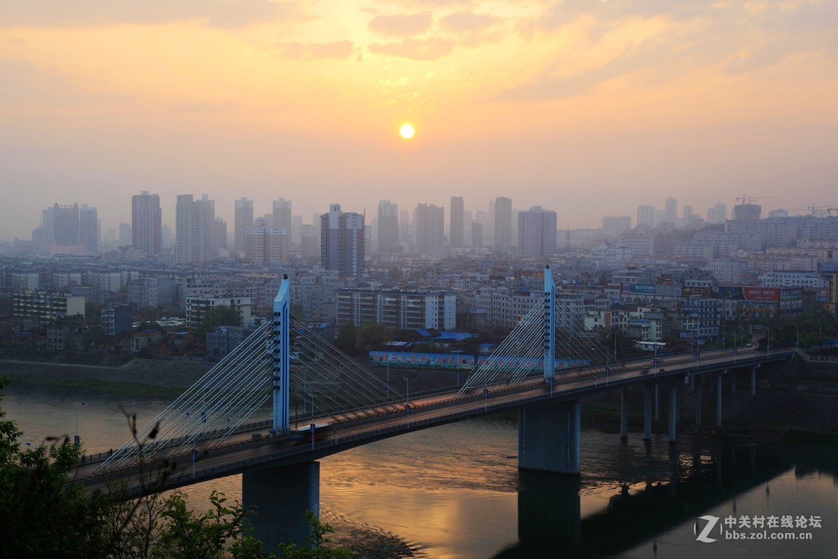 汉江的早晨