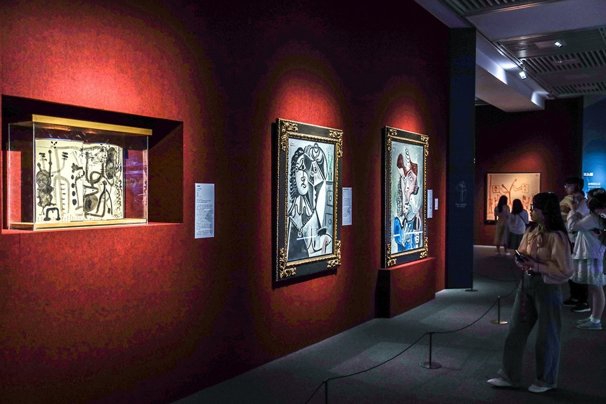 去南博看毕加索画去