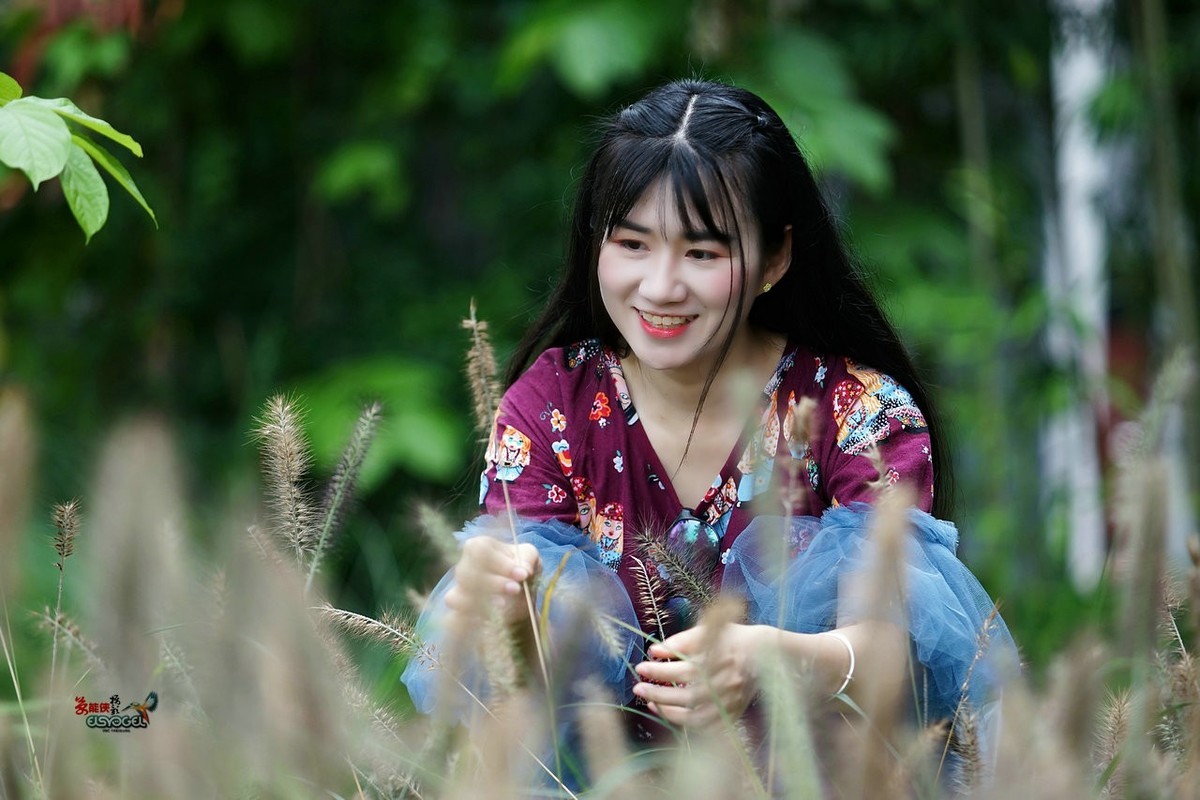 夏日的姑娘黑妹