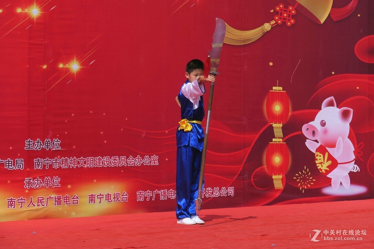 青少年武术表演
