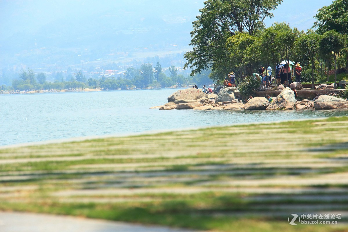 #镜头下的五一#+邛海钓虾虾