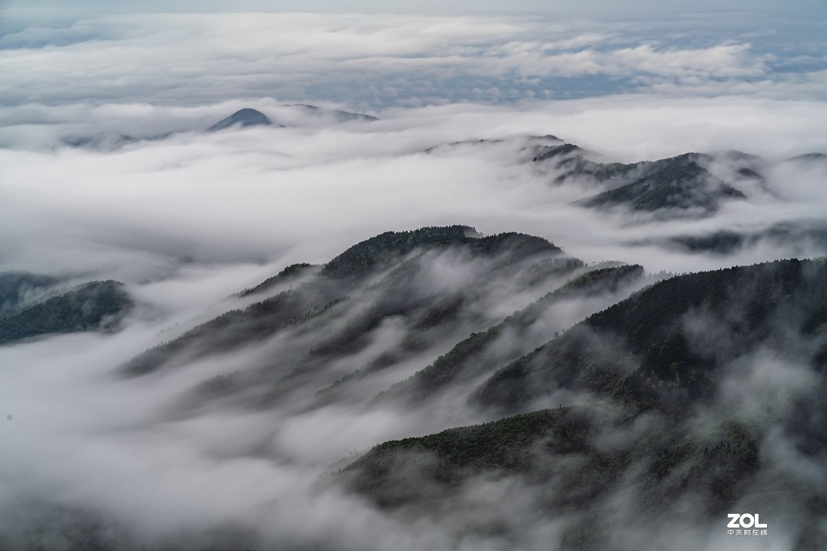 大容山三四月的几场云海