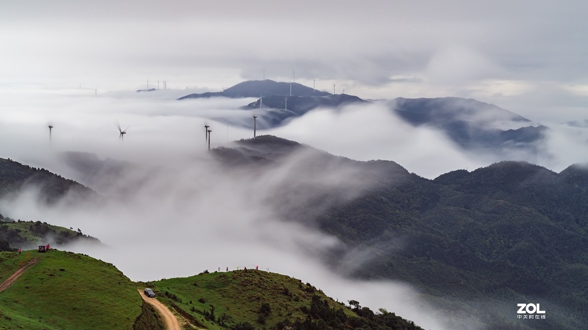 大容山三四月的几场云海
